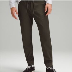 lululemon athletica Olive Green Tapered Drawstring Joggers